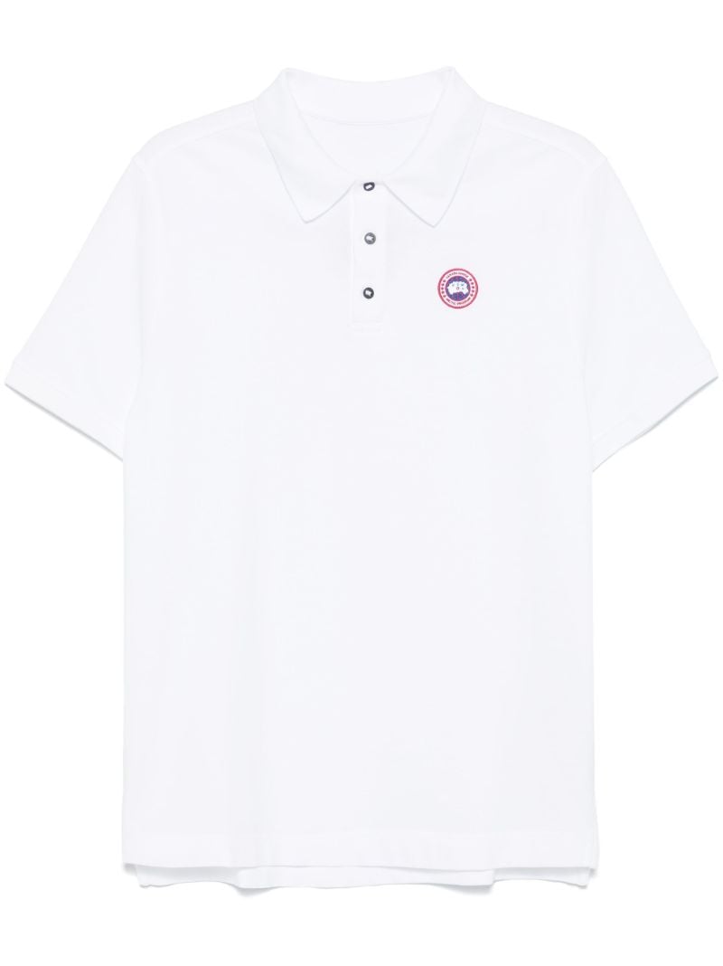 White Beckley Polo Shirt