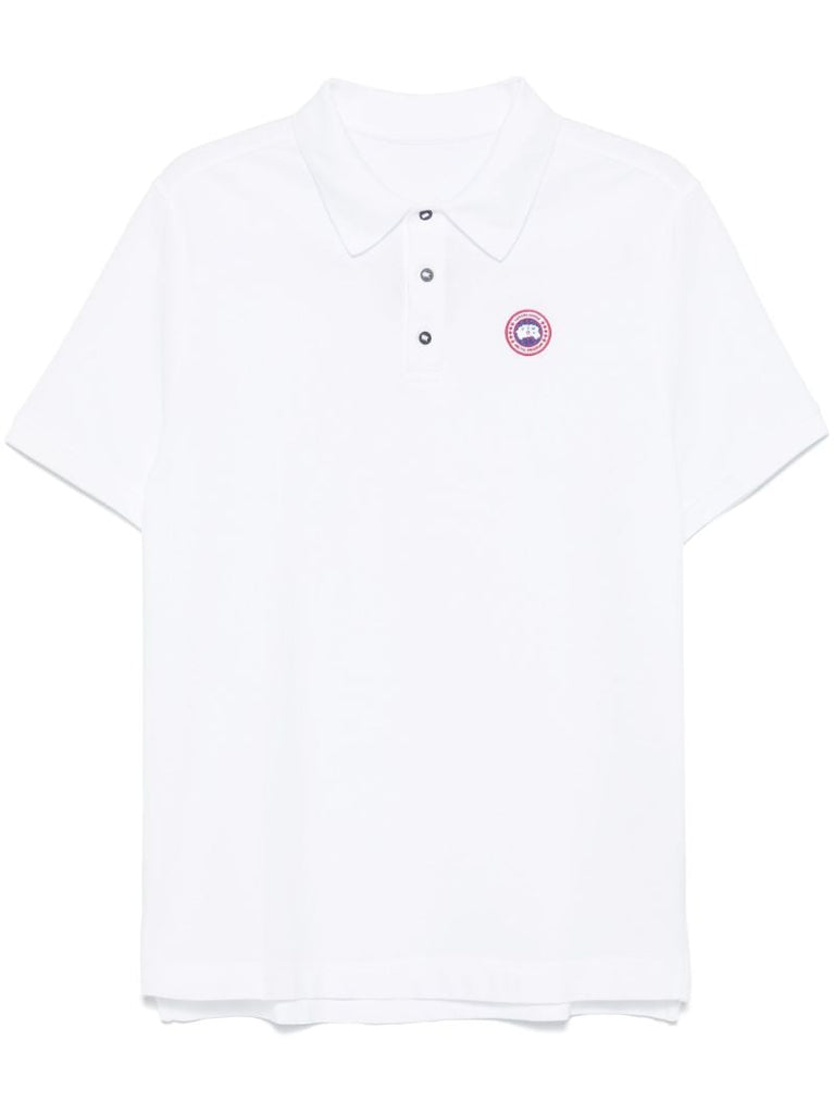 White Beckley Polo Shirt