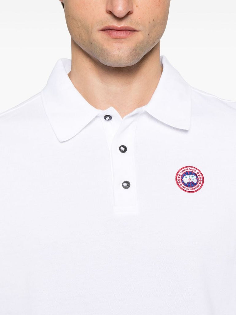White Beckley Polo Shirt