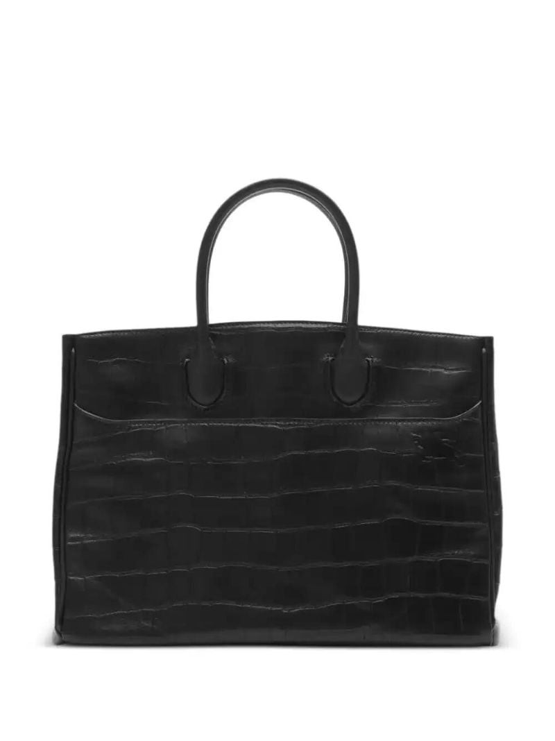 Black Rocking Horse Small Tote Bag
