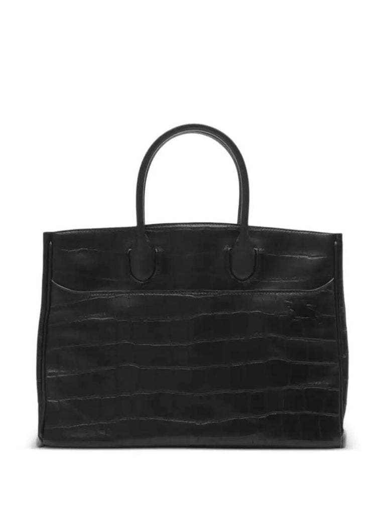 Black Rocking Horse Small Tote Bag