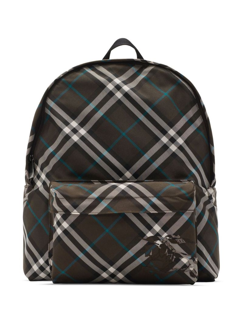 Vintage Check Backpack
