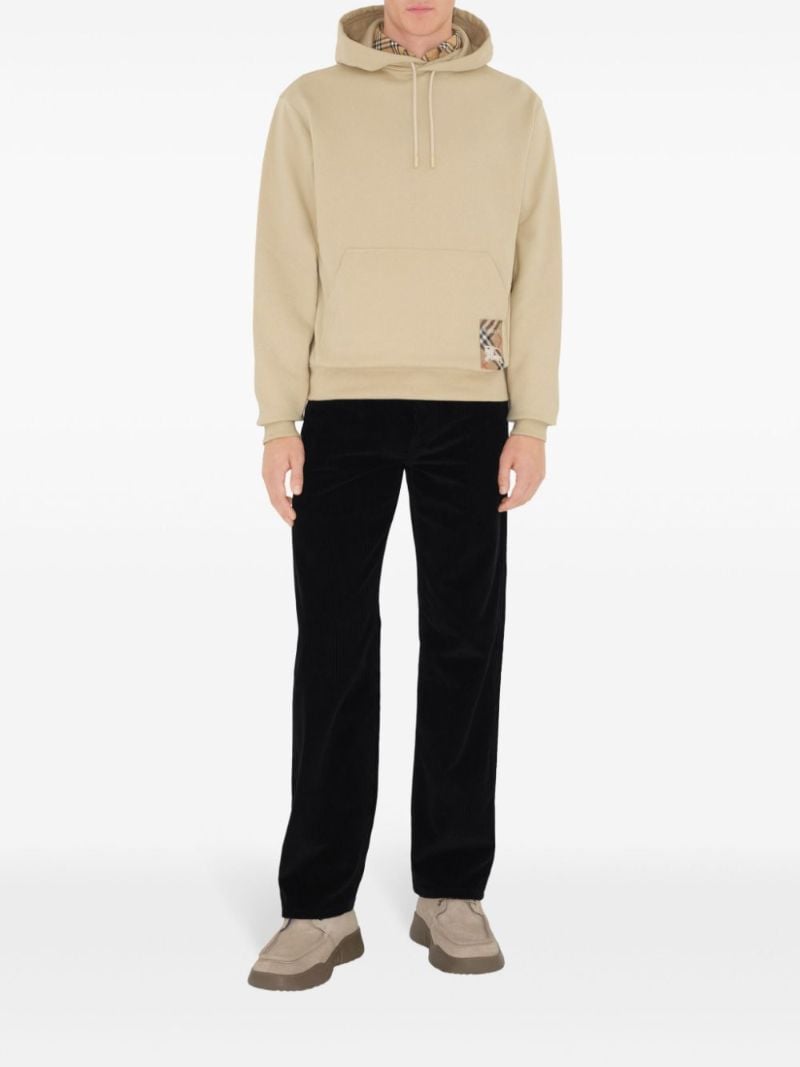 Check-patch Hoodie