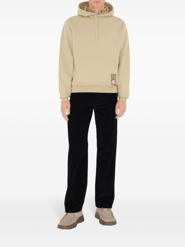 Check-patch Hoodie