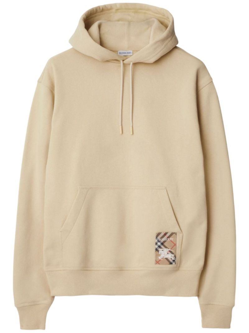 Check-patch Hoodie