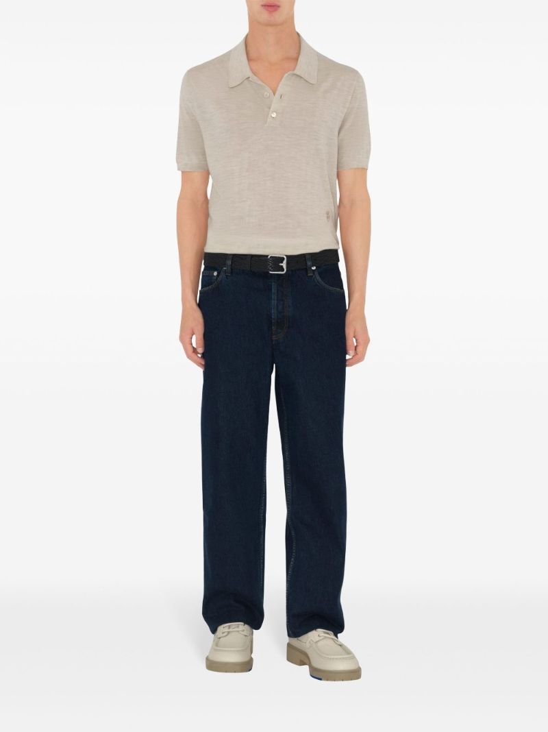 Straight-leg Jeans