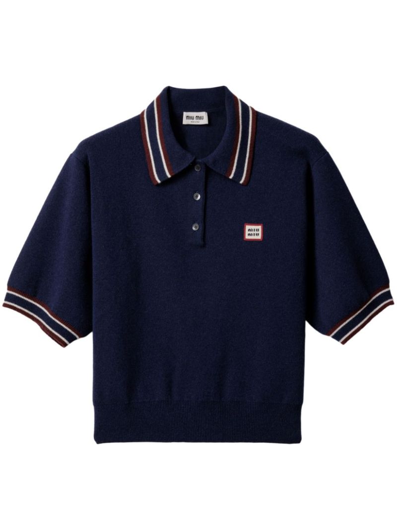 Logo-patch Polo Top