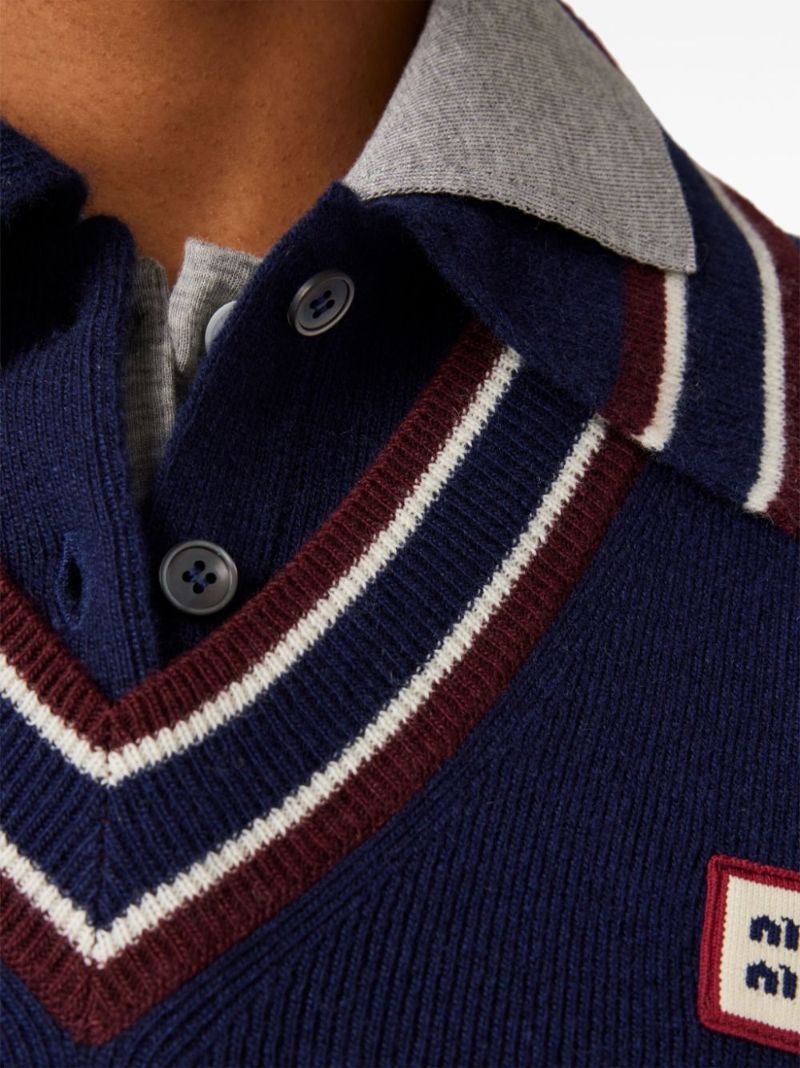 Logo-patch Polo Top