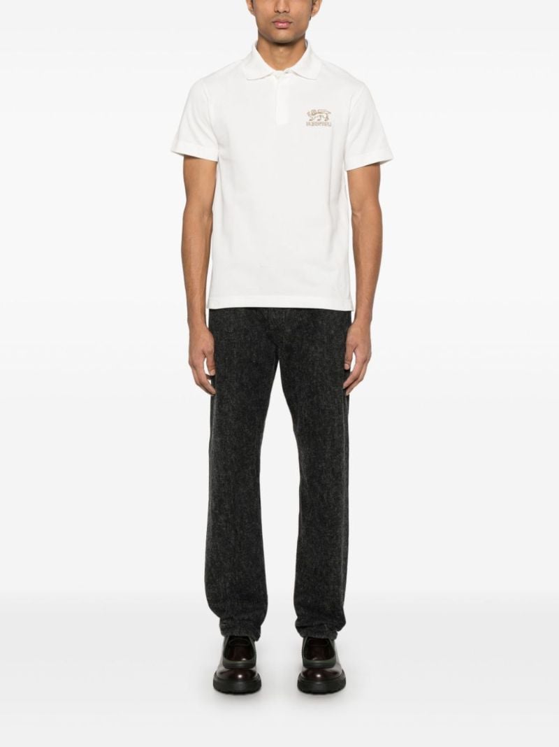 Embroidered Polo Shirt