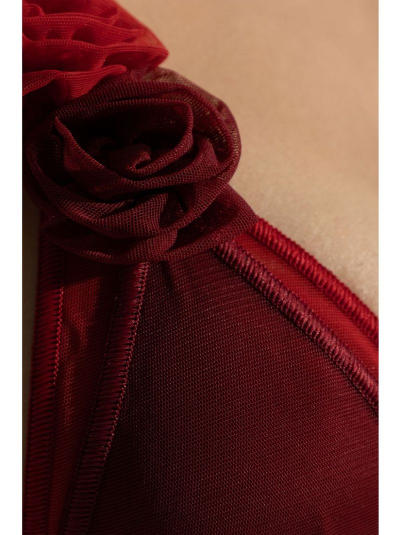 Rose-appliquÃ_x0083_Â© Bikini