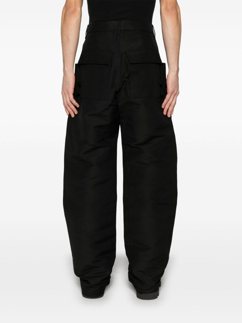 Black Wide-leg Trousers