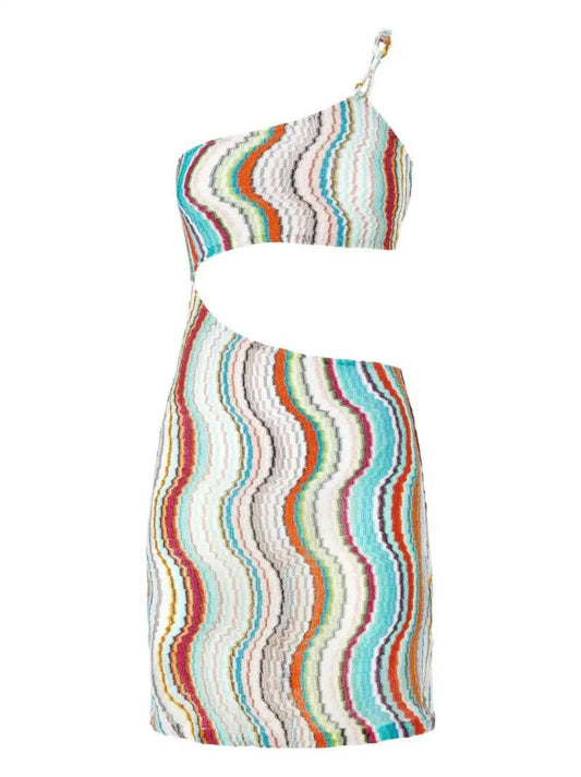 White One-shoulder Dress