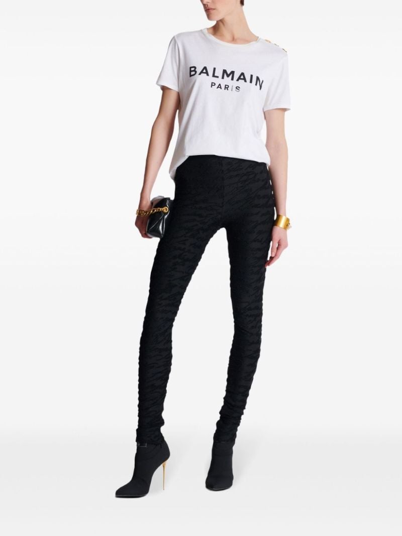 Monogram-jacquard Leggings