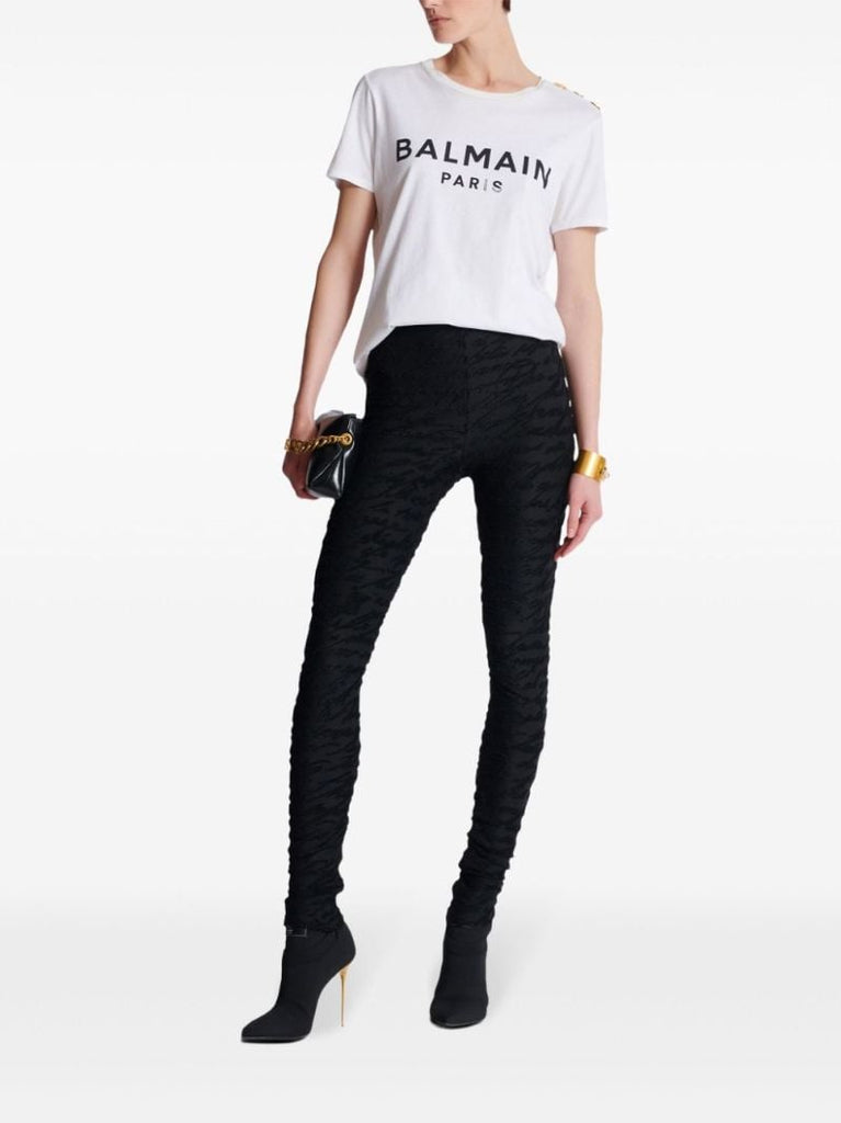 Monogram-jacquard Leggings