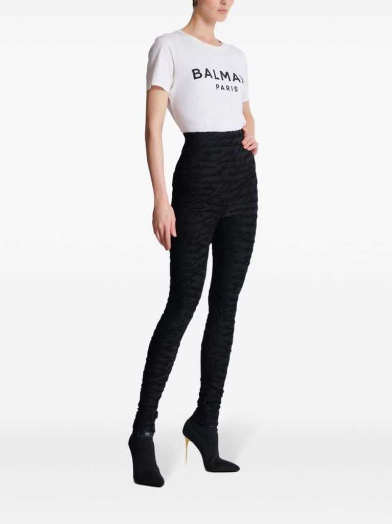 Monogram-jacquard Leggings