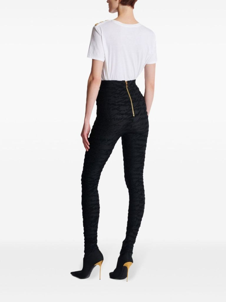 Monogram-jacquard Leggings