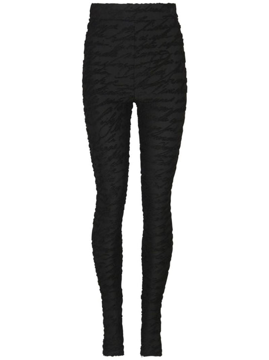 Monogram-jacquard Leggings