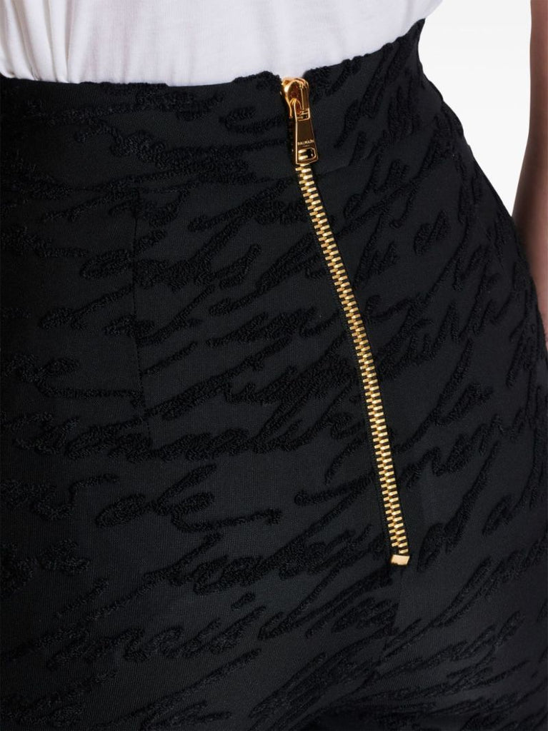 Monogram-jacquard Leggings