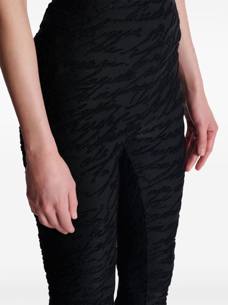 Monogram-jacquard Leggings