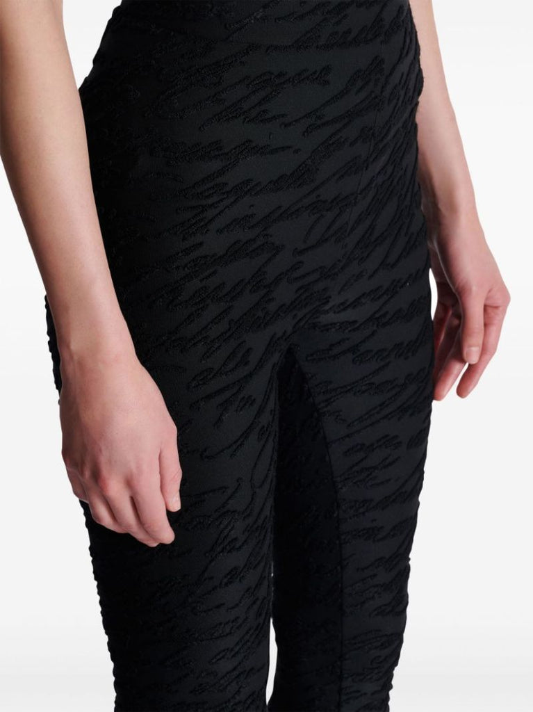 Monogram-jacquard Leggings