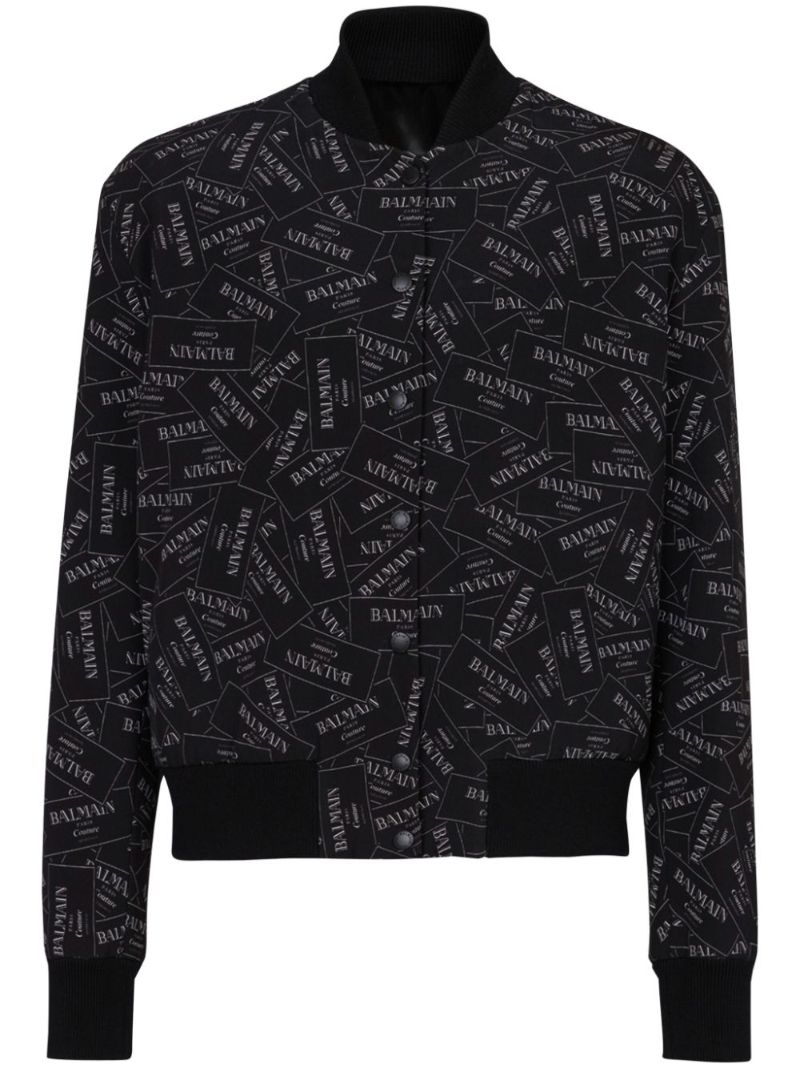 Printed Bomber Jacket