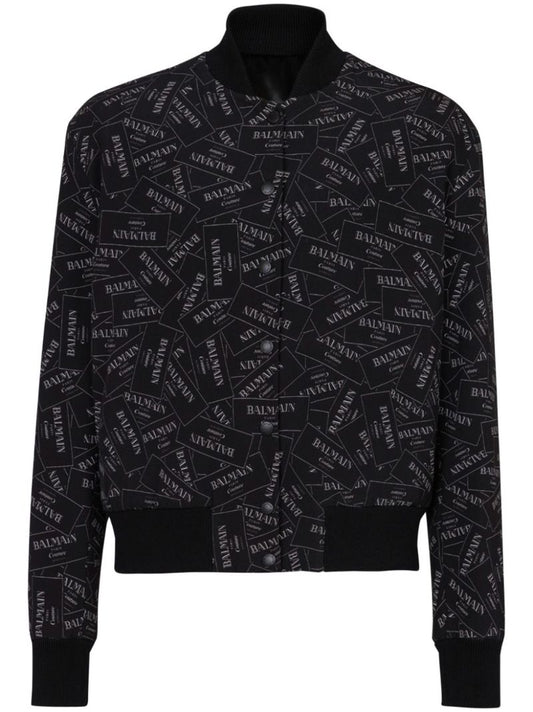 Printed Bomber Jacket
