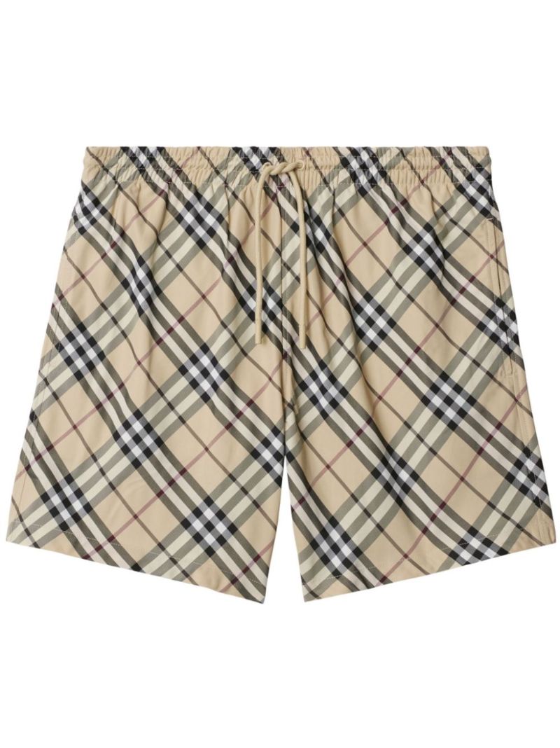 Checked Swim Shorts