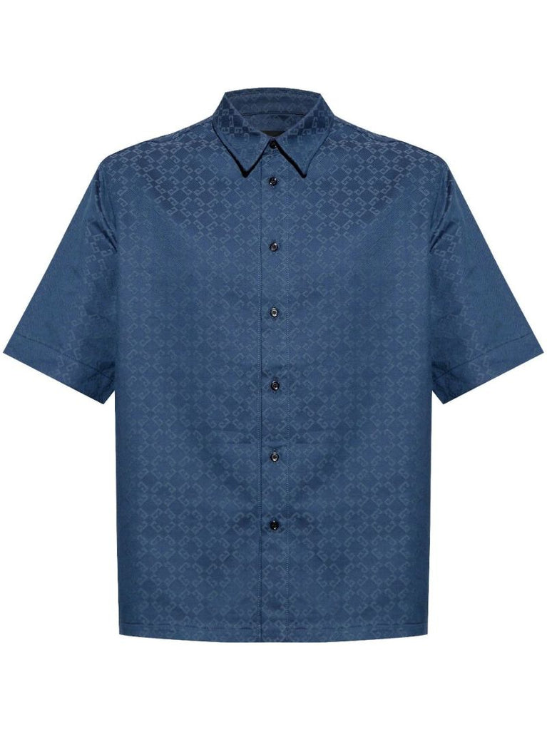 Monogram-pattern Shirt
