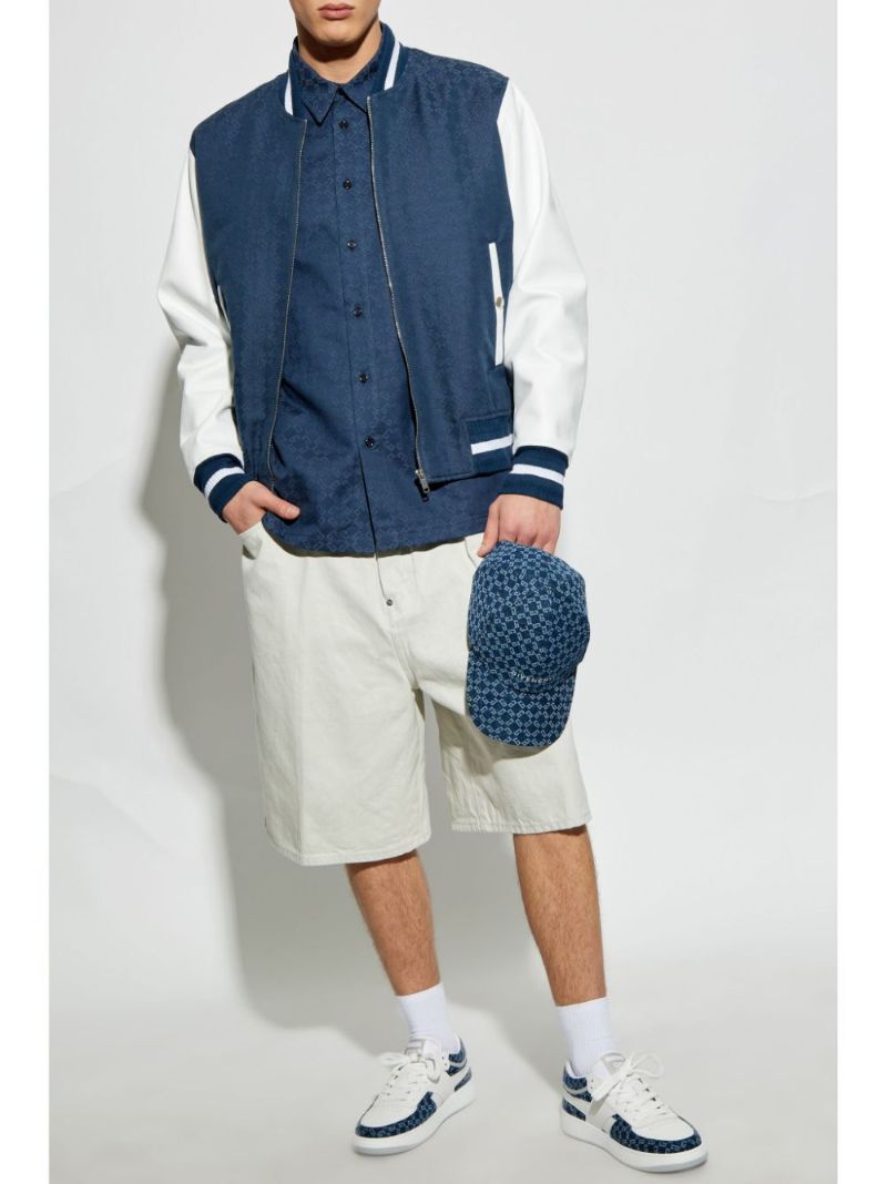 Monogram-pattern Shirt