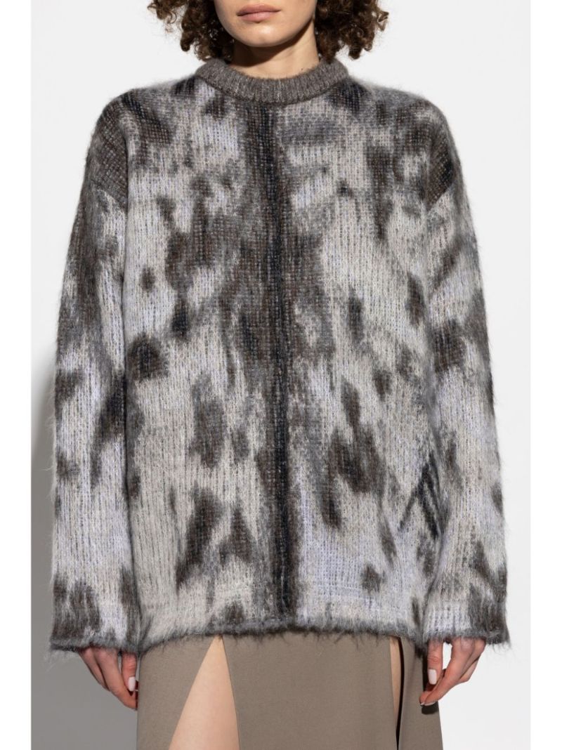 Jacquard-knit Sweater
