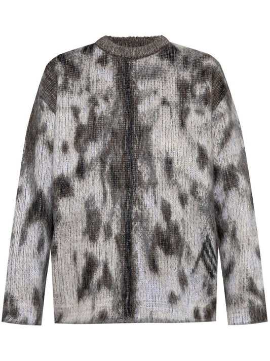 Jacquard-knit Sweater