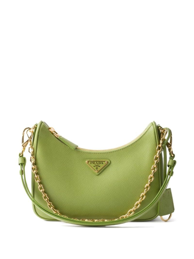 Re-edition Saffiano Leather Mini Bag