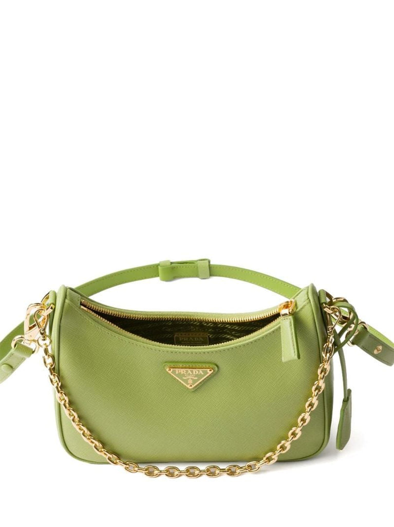 Re-edition Saffiano Leather Mini Bag