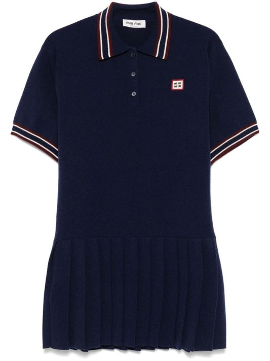 Logo-patch Mini Dress