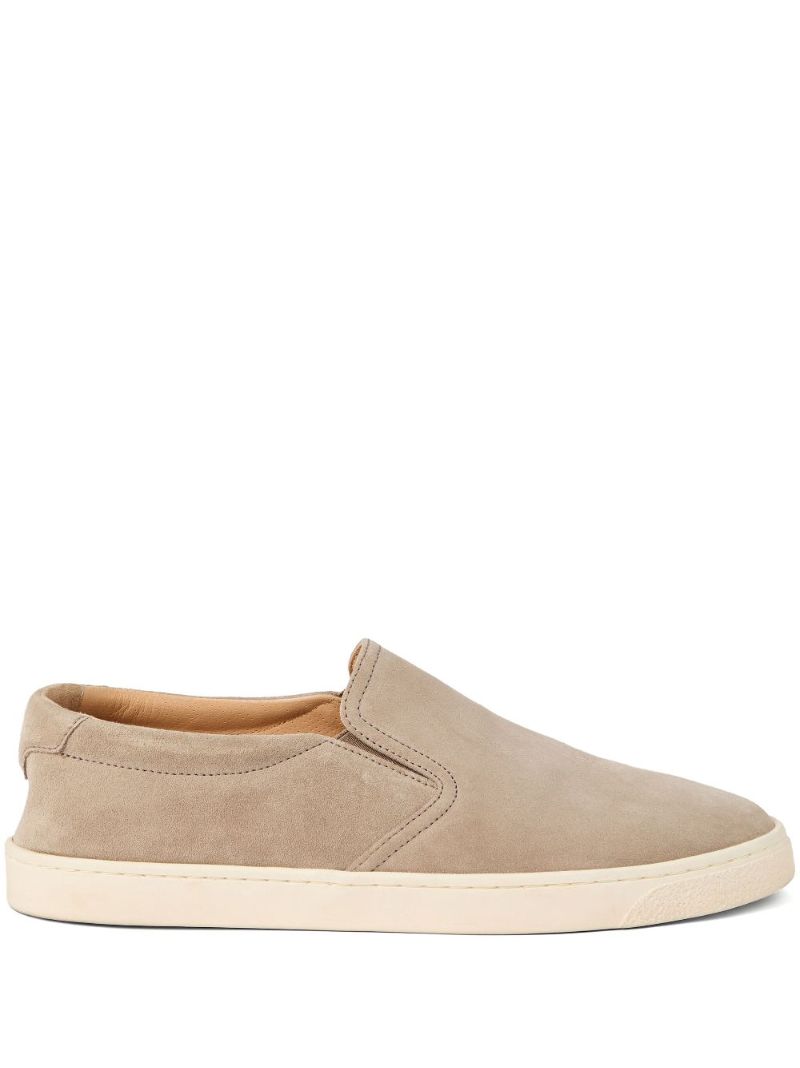 Suede Loafers