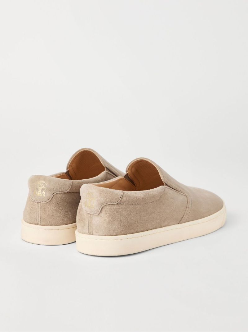 Suede Loafers