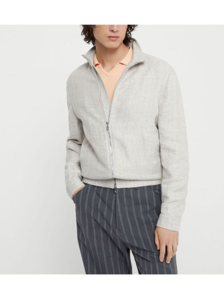 Zipped Bomber Jacket