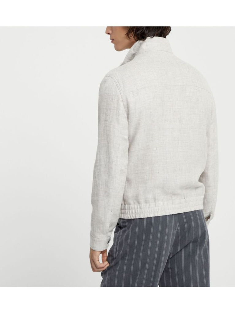 Zipped Bomber Jacket