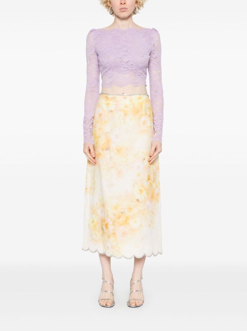 Crush Midi Skirt