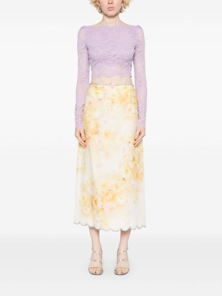 Crush Midi Skirt