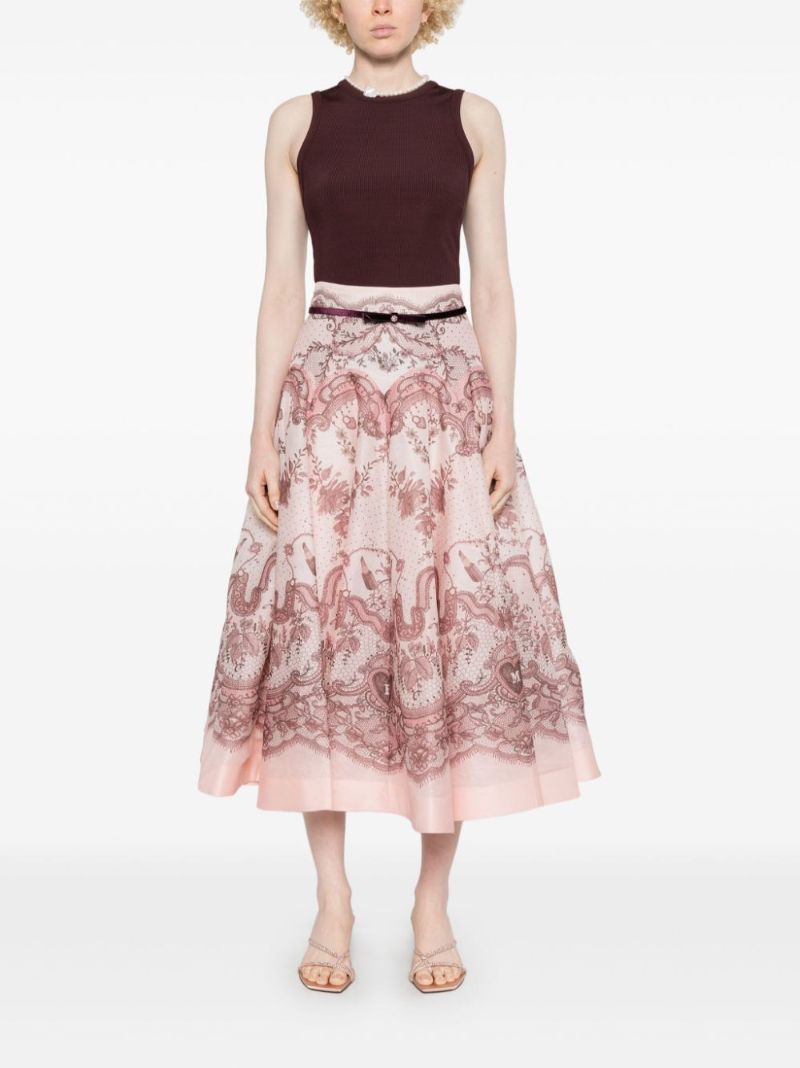 Crush Midi Skirt