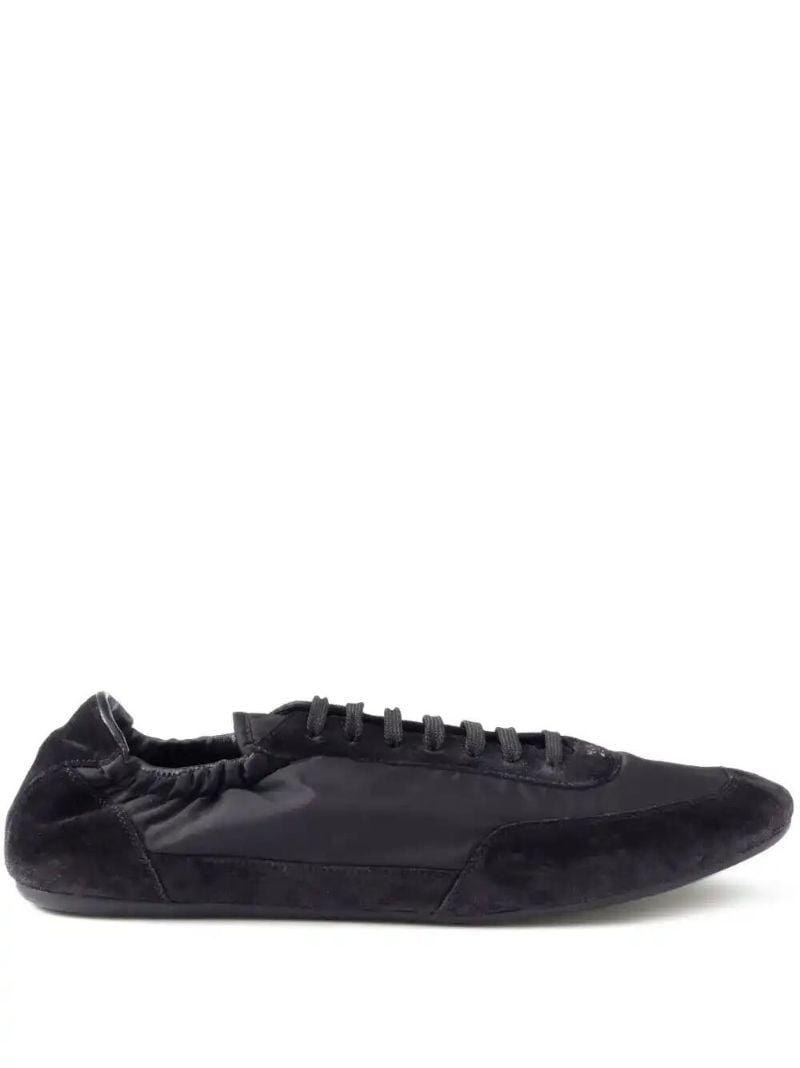 Black Collapse Sneakers