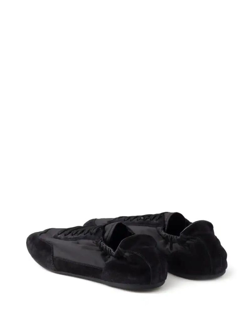 Black Collapse Sneakers