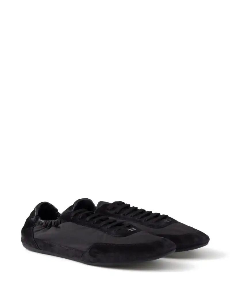 Black Collapse Sneakers