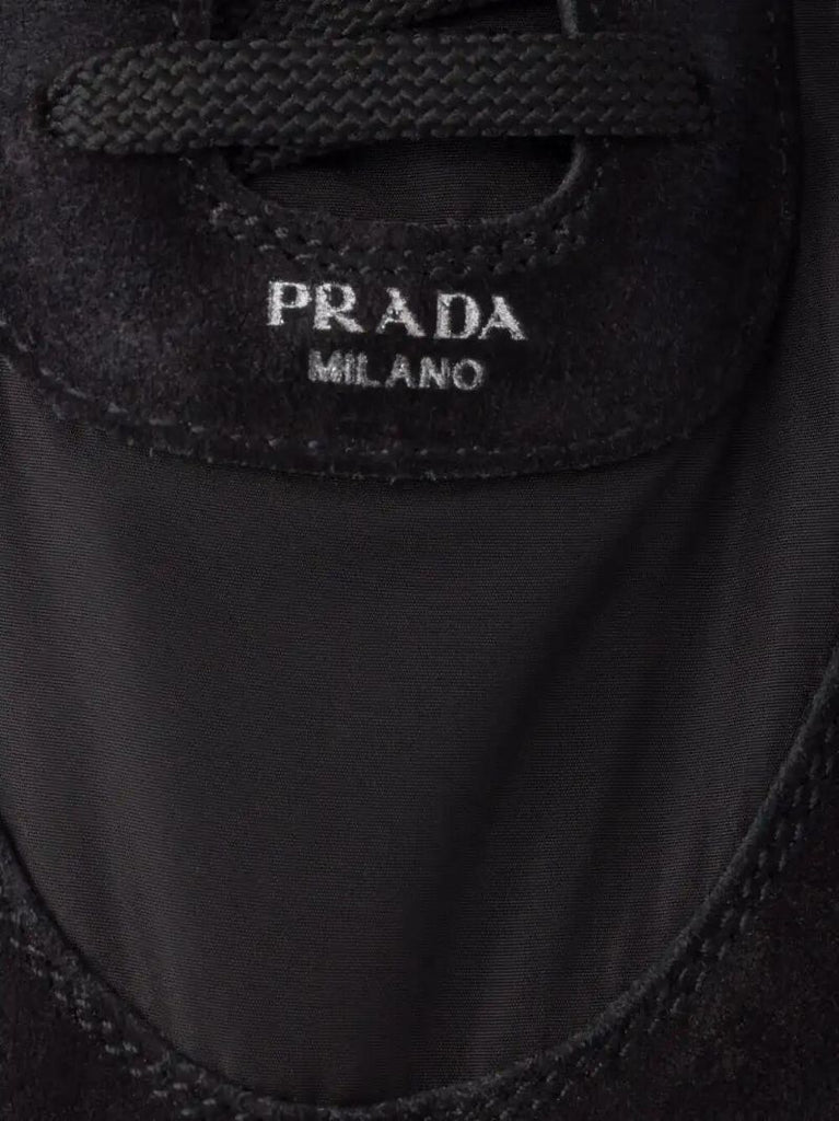 Black Collapse Sneakers