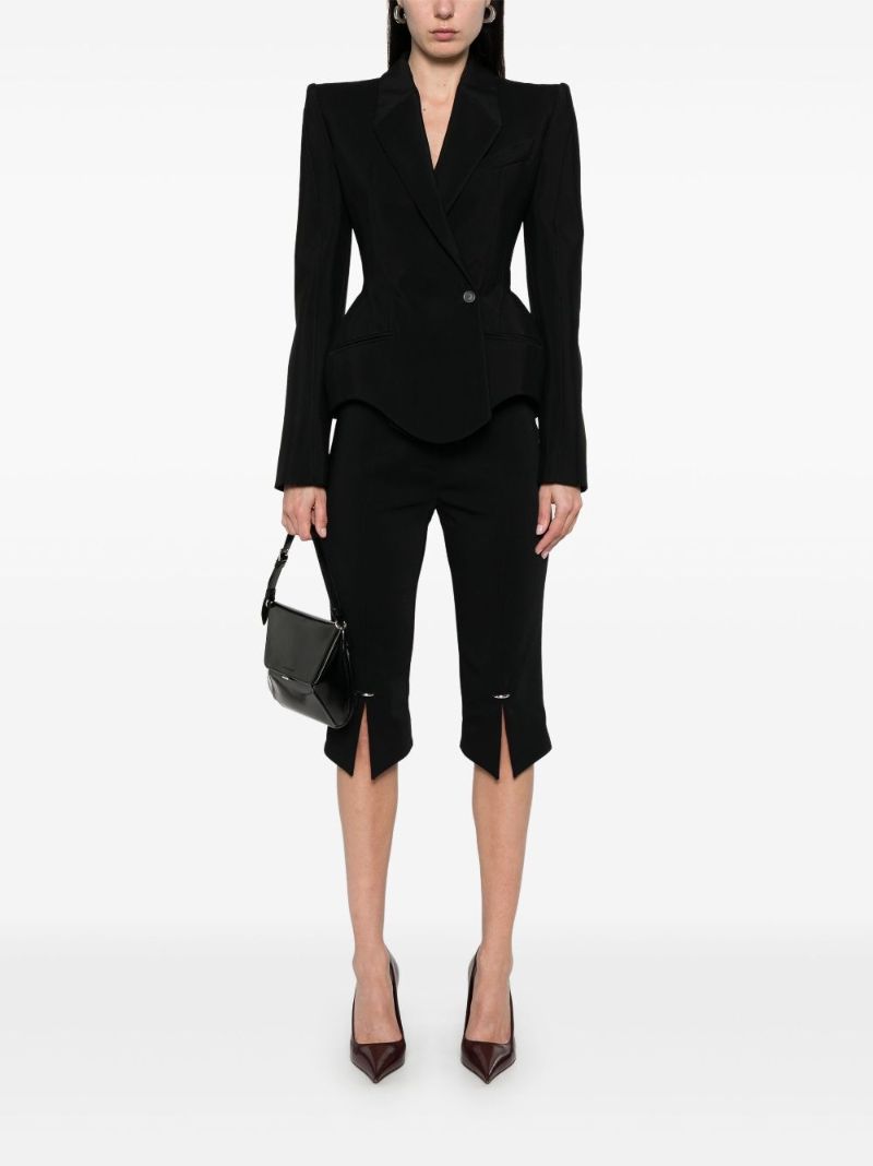 Pierced Cropped Trousers