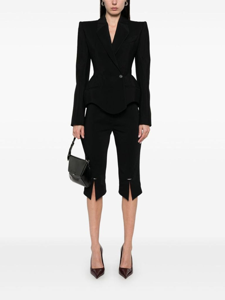 Pierced Cropped Trousers