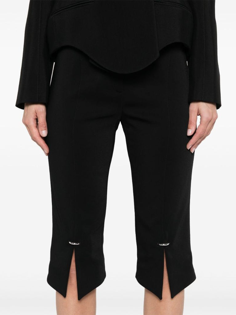 Pierced Cropped Trousers
