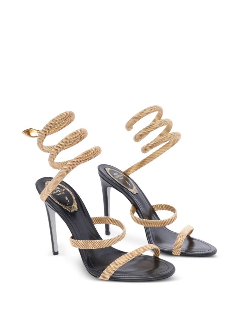 120mm Crystal-embellished Sandals