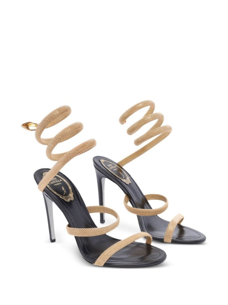 120mm Crystal-embellished Sandals